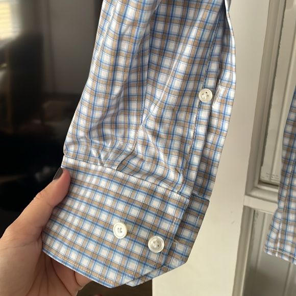 NWT Peter Millar Crowd Crafted Tailored Fit Sport Shirt - Picture 6 of 6